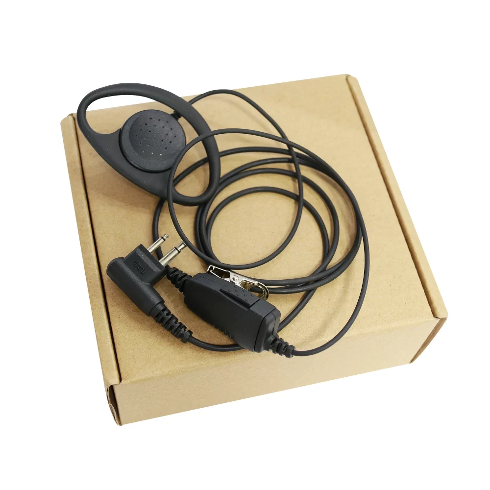 Earpiece D Shape for Motorola CP200 CP200D CLS1110 CLS1410 DTR410 CP110 EP350 EP450 Portable Two Way Radio - Image 4
