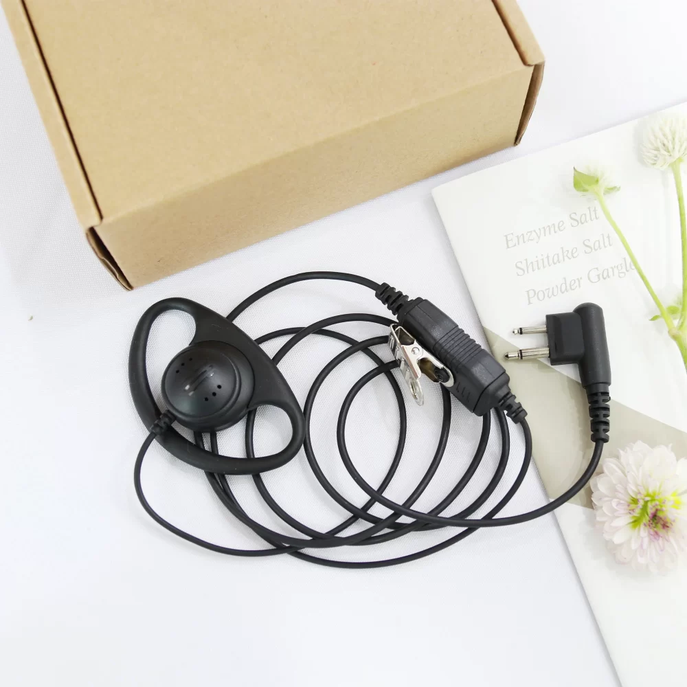 Earpiece D Shape for Motorola CP200 CP200D CLS1110 CLS1410 DTR410 CP110 EP350 EP450 Portable Two Way Radio - Image 5