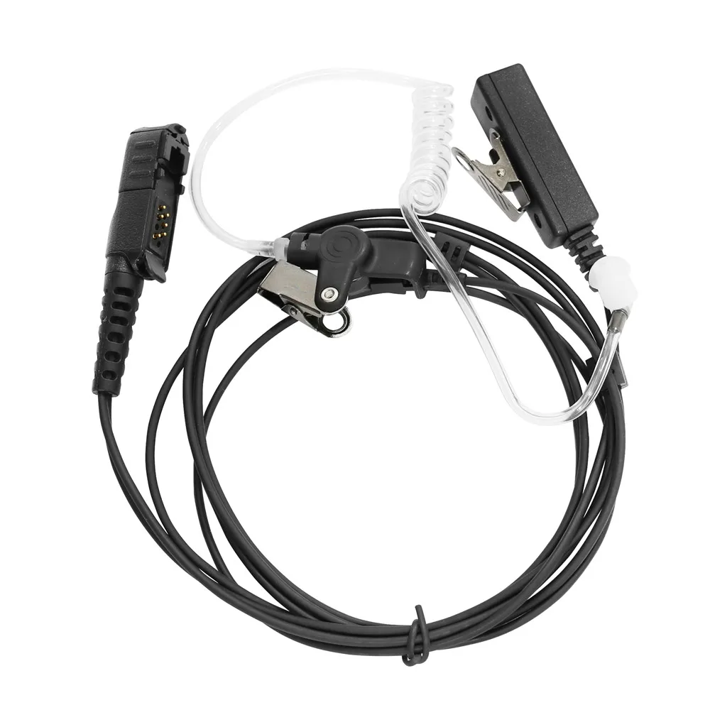 2-Wire Headset Air Acoustic Tube for Motorola XPR3300 XPR3500 XPR3300E XPR3500E MTP3550
