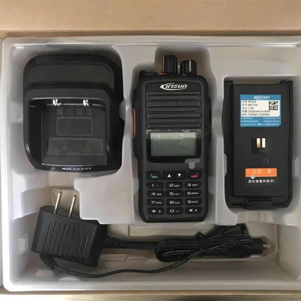 KIRISUN DP480 Digital 10W DMR Long Talk Distance Handheld Walkie Talkie - Image 4