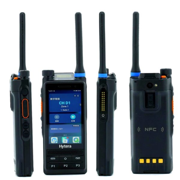 Hytera PDC680 4G Digital Dual-mode Rugged VHF/ UHF/ 350-400 MHz DMR Radio Android Smartphone - Image 2