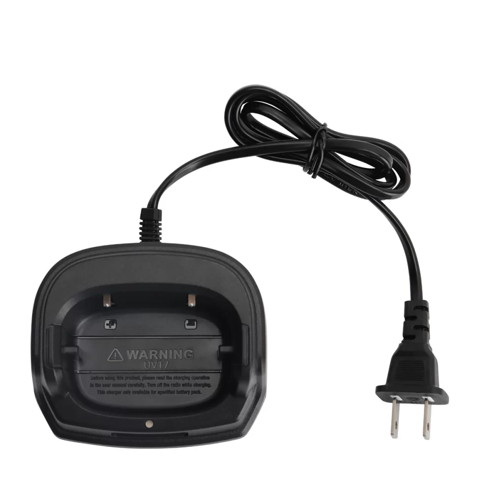 BAOFENG UV-17 PRO EU/US Rapid Battery Charge Base Charger for Baofeng UV-17 PRO Two-Way Radio UV17 PRO Walkie Talkie - Image 2