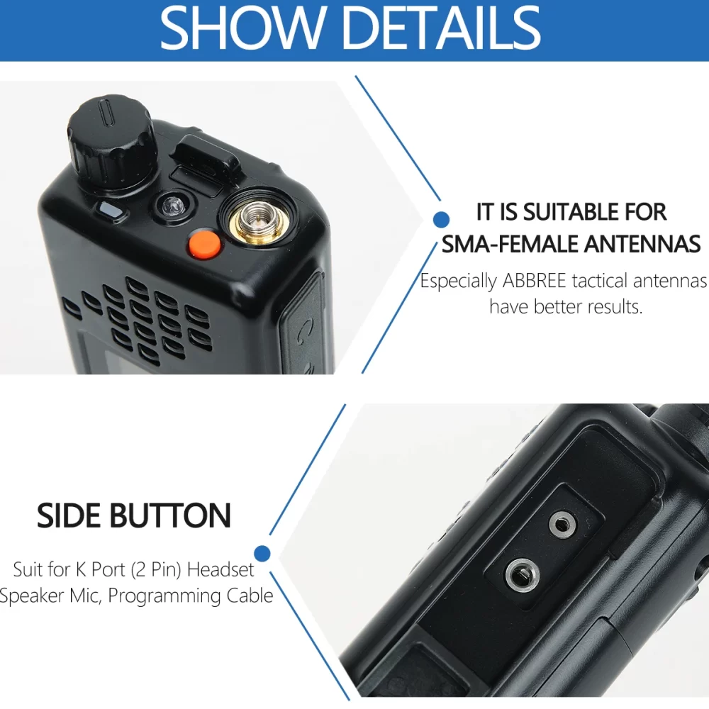 2024 Baofeng AR-152 upgrade New Global Version Powerful Long Range Tactial Walkie Talkie - Image 3