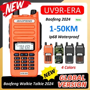 50KM Baofeng UV-9R ERA Dual Band Long Range IP68 Waterproof Portable Transceiver UHF VHF Radio Station