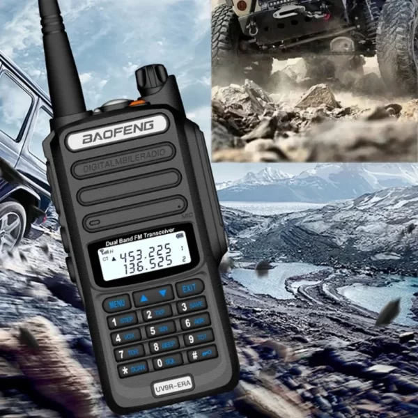 50KM Baofeng UV-9R ERA Dual Band Long Range IP68 Waterproof Portable Transceiver UHF VHF Radio Station - Image 5