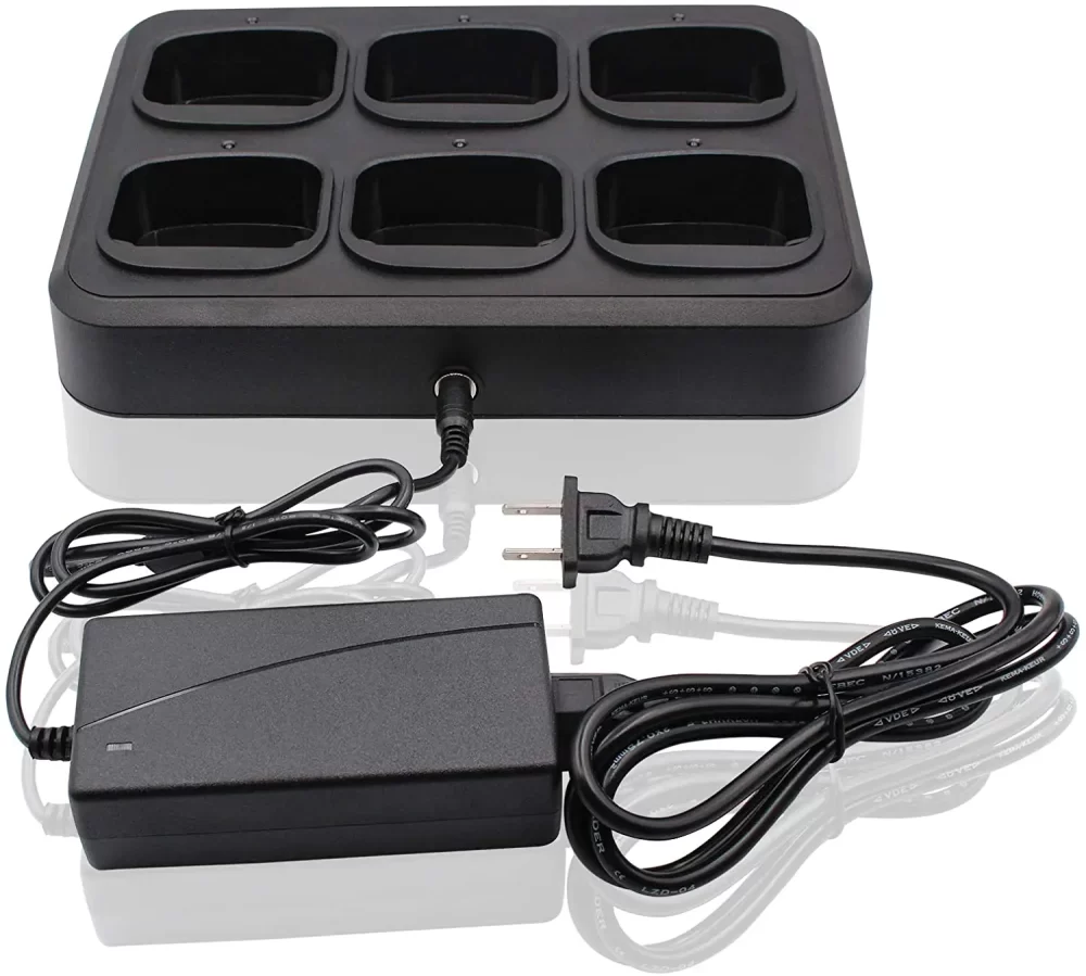 Multi Unit Six ways Charger for Tytera TYT MD-390 MD-UV390 Retevis RT8 RT81 RT82 RT83 RT87 RT47 RT50 Two Way Radios - Image 5