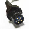 AN/PRC-152/PRC 148 Harris walkie talkie 6 pin plug turn to Baofeng UV9R UV-9R plus UV-XR BF-A58 Radio adapter U-283/U connector - Image 2