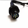 AN/PRC-152/PRC 148 Harris walkie talkie 6 pin plug turn to Motorola HT1000 GP900 XTS2500 MTX838 adapter U-283/U connector - Image 2