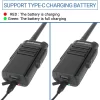 Original Baofeng WP31 High Capacity Li-ion Battery DC 3.7V support type-C charging for Baofeng WP31 Portable Walkie Talkie - Image 4