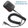 Baofeng AR-152 Tactical Handheld Microphone Speaker Mic Adjustable Volume For Baofeng AR-152 BF-888S UV-5R - Image 3