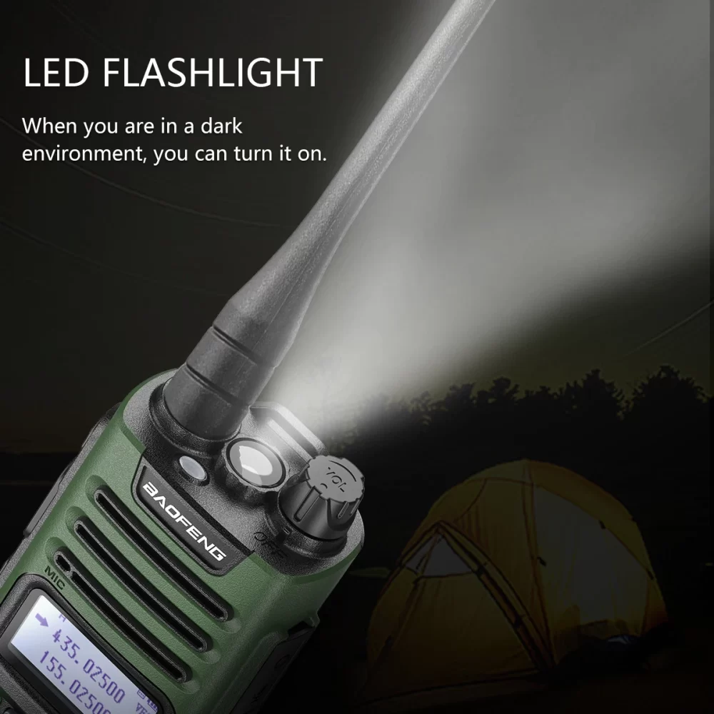 BaoFeng M-13 Pro Walkie Talkie Air Band Wireless Copy Frequency Type-C Charger Long Range Two Way Radio UV-K5 Ham Radio - Image 5