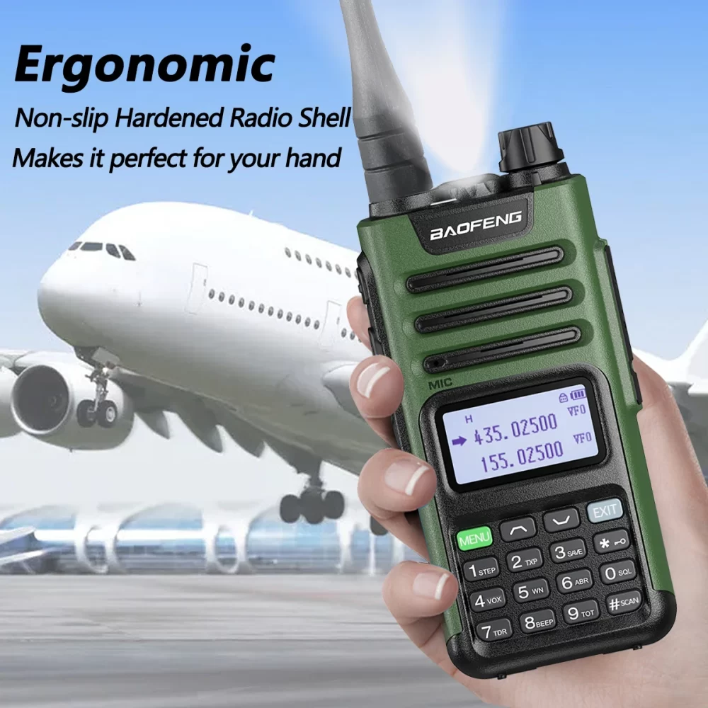 BaoFeng M-13 Pro Walkie Talkie Air Band Wireless Copy Frequency Type-C Charger Long Range Two Way Radio UV-K5 Ham Radio - Image 6