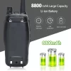 Baofeng UV-X10 15W Tri-power Dual Band Long Range 16 KM High Power Upgrade UV-5R CB USB Charger Ham Two Way Radio - Image 6