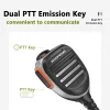 Baofeng Walkie Talkie Speaker Microphone Waterproof PTT Mic For UVn5R UV-16 Pro UV-13 Plus Two Way Radio QuanSheng UV-K5(8) UV-K6 - Image 3