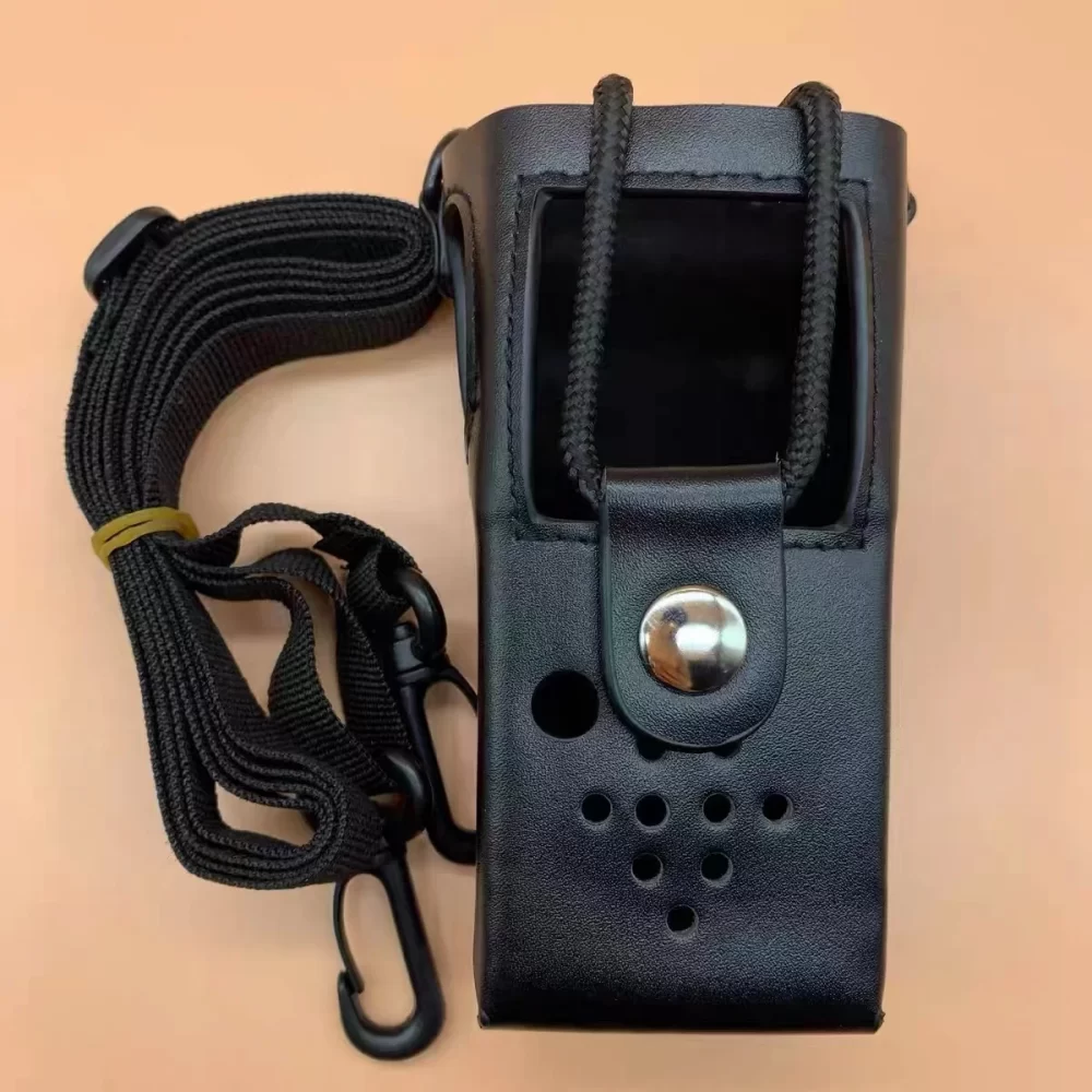 Walkie-talkie Leather Case for Entel HT544 HT644 HT783 HT944 HT983 Protection BagRadio Accessories