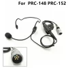 Earpiece for PRC-148 PRC-152 Walkie-talkie, 6-pin U94 PTT Head mounted tactics Earphone