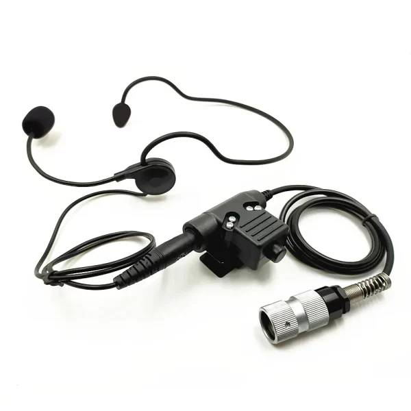 Headset for PRC-148 PRC-152 Walkie-talkie, 6-pin U94 PTT Head mounted tactics headphone - Image 3