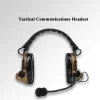 GUOHETEC PMR-171 TBR-119 Tactical Headset Embedded into Tactical Helmet Field Training Standalone Headphone Transmit and Receive - Image 2