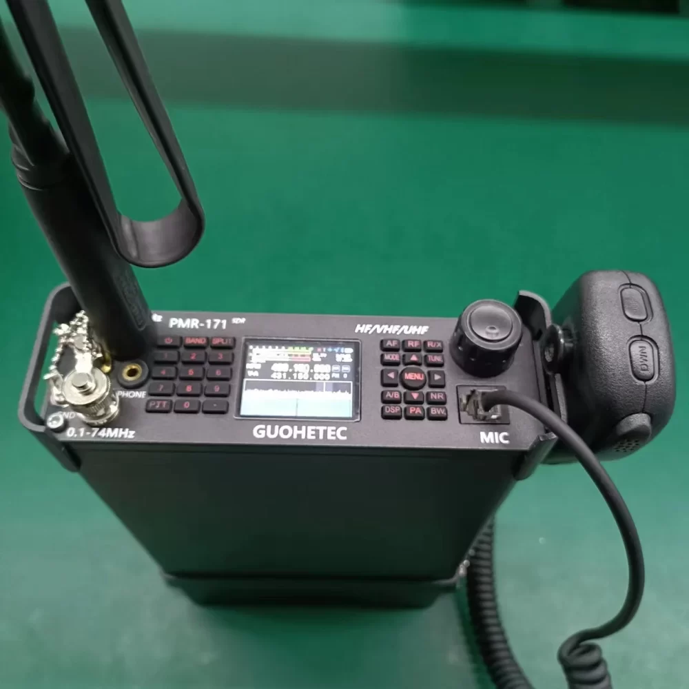 TBR-119 GUOHETEC PMR-171 Whip Portable UV Antenna Transceiver Piggyback Folding Antenna TBR-119 Simple Durable Portable TNC Antenna - Image 5