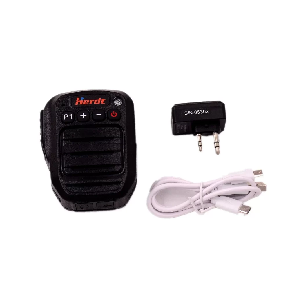 PTT Wireless Bluetooth Microphone with Speaker K Plug 2 Pin for Kenwood Baofeng TYT series Radio - Image 6