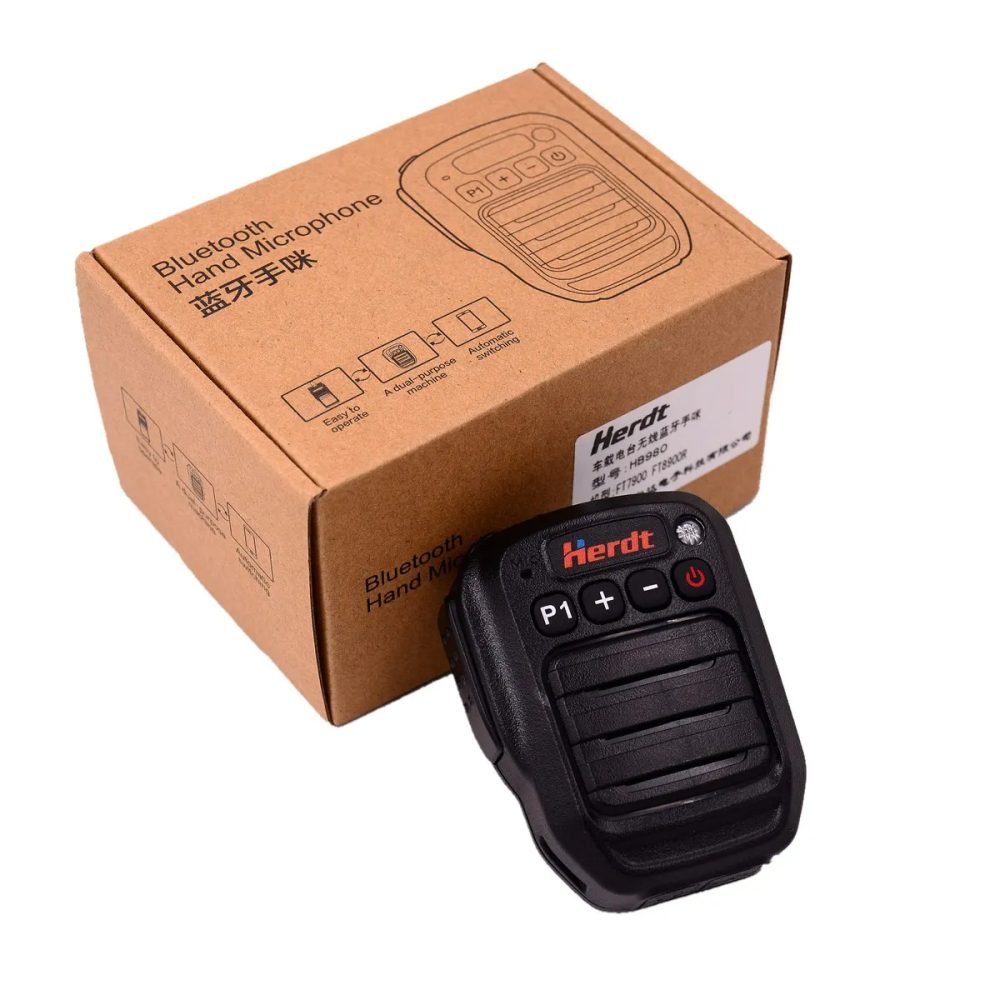 Wireless PTT Bluetooth Microphone Speaker & Adapter For Kenwood Motorola Yaesu RJ45 8 Pin Mic for Icom IC-2720 IC-2725E IC-208H Radios - Image 5
