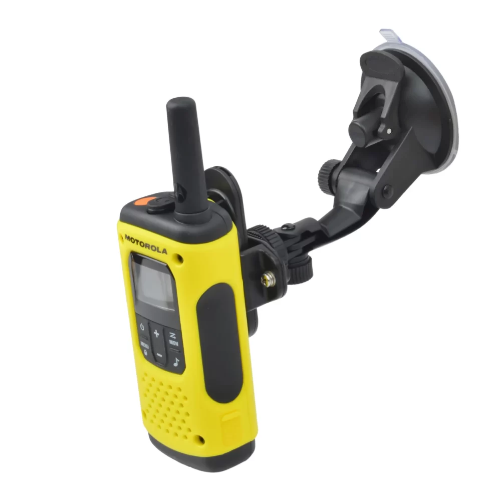 Handheld Radio Car Vacuum Suction Cup Vehicle Mount Holder Walkie Talkie Portable Adjustable Car Holder Bracket - Image 3