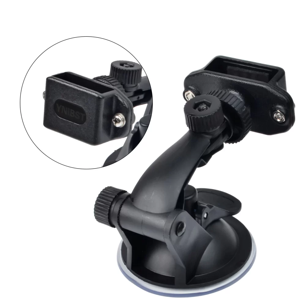 Handheld Radio Car Vacuum Suction Cup Vehicle Mount Holder Walkie Talkie Portable Adjustable Car Holder Bracket - Image 5
