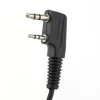 2024 Newest Splitter Audio Phone Earpiece Transfer Cable 2Pin K1 To 3.5MM for Kenwood TYT for Baofeng UV5R 888S Walkie Talkie - Image 3