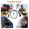 2024 Newest Splitter Audio Phone Earpiece Transfer Cable 2Pin K1 To 3.5MM for Kenwood TYT for Baofeng UV5R 888S Walkie Talkie - Image 6