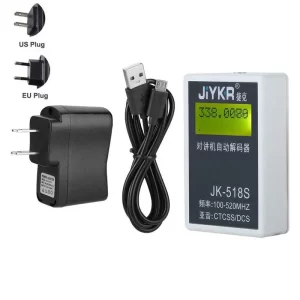 Portable LCD CTCSS & DCS 2in1 Walkie Talkie Automatic Decoder RF Frequency 100-520MHz Counter Meter Tester JK518S