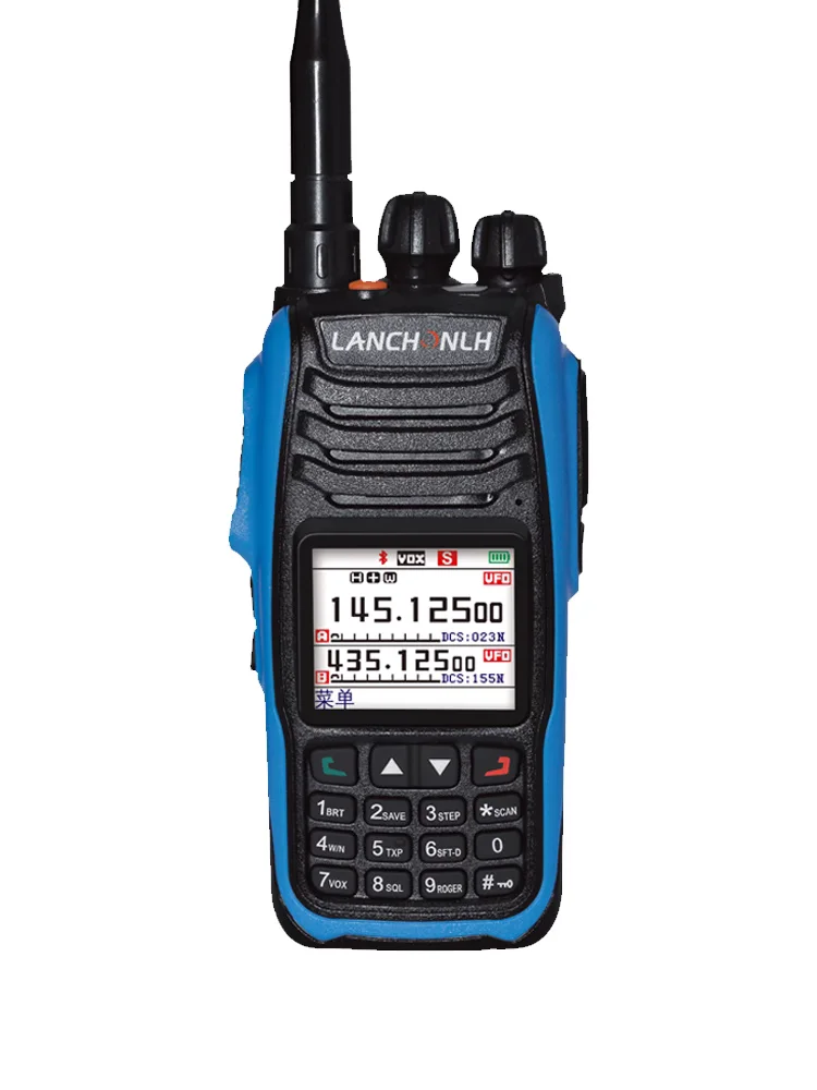 HG-UV79UV 10W 5KM Bluetooth Walkie Talkie Dual-Band VHF UHF Radio Handheld Transceiver