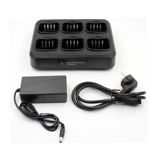 MCA02 6 in1 Charger Multi units Charger for HYT HYTERA radios TC-610 TC-620 POWER446 TC-610P TAKT-301 BL2001 BL1204 TC610S TC618 TC626 AKL-2001 TC610 TC620 - Image 2
