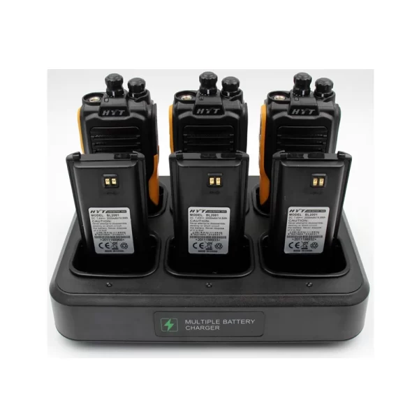 MCA02 6 in1 Charger Multi units Charger for HYT HYTERA radios TC-610 TC-620 POWER446 TC-610P TAKT-301 BL2001 BL1204 TC610S TC618 TC626 AKL-2001 TC610 TC620 - Image 3