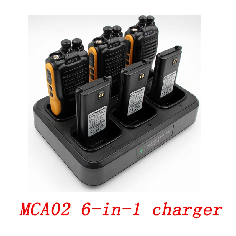 MCA02 Multi unit charger for HYT HYTERA radios TC-610 TC-620 POWER446 TC-610P TAKT-301 BL2001 BL1204 TC610S TC618 TC626 AKL-2001 TC610 TC620