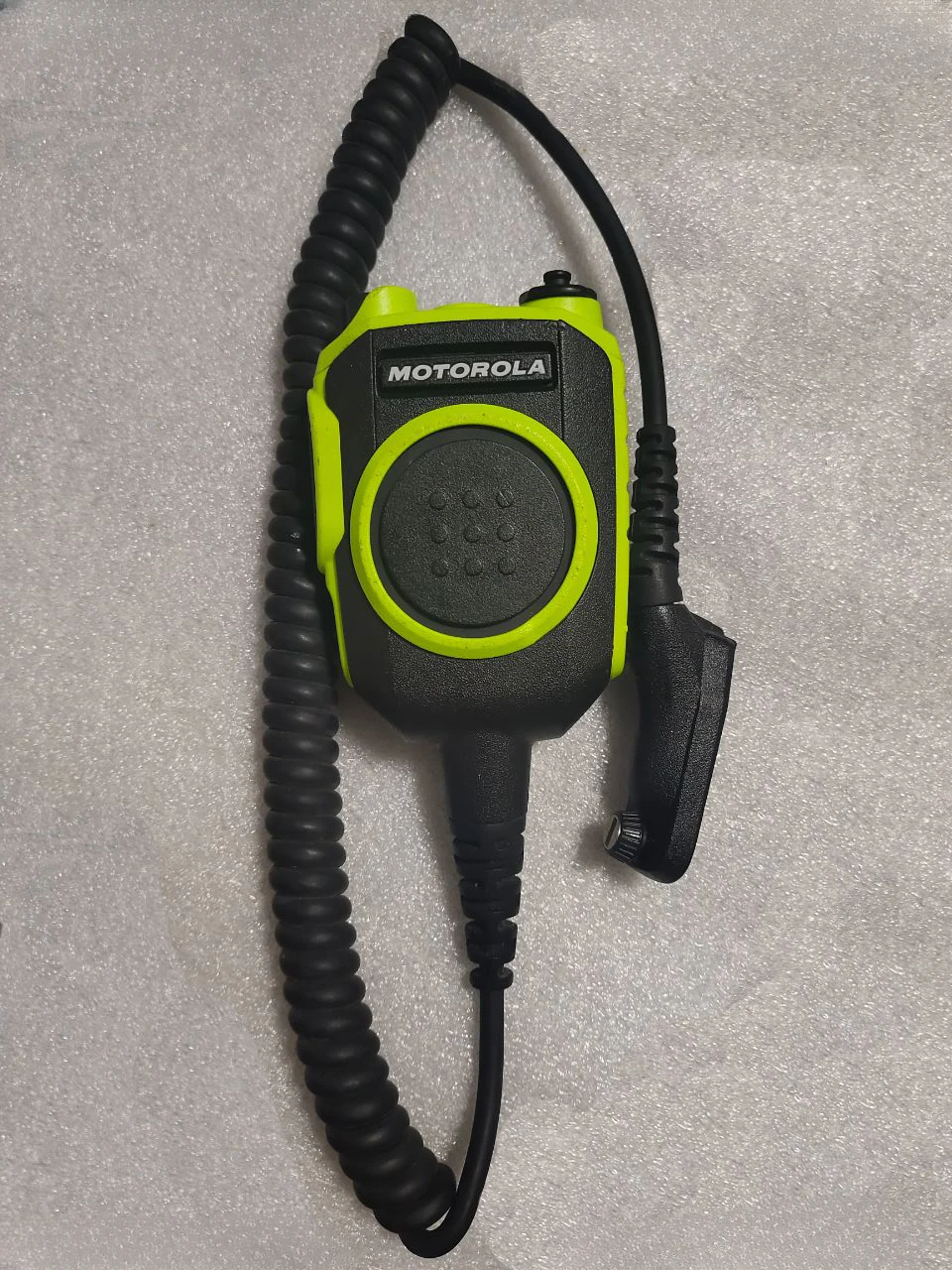 Motorola XPR7550 PMMN4102BGRN Active Noise Cancelling (ANC) RSM Hand PTT MICROPHONE
