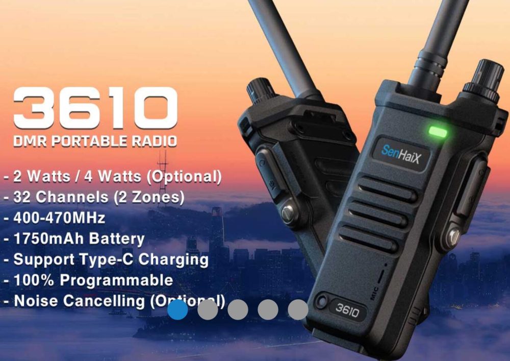 SenHaiX 3610 DMR Digital Two way Radio