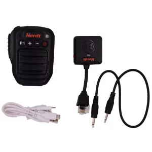 RJ45 8 Pin Bluetooth Mic PTT Microphone for Icom IC-2720 IC-2725E IC-208H etc Radios