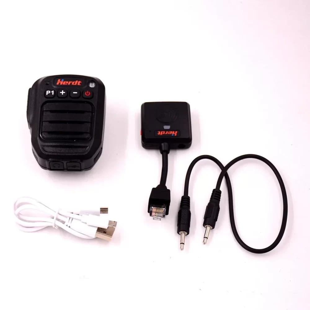 RJ45 8 Pin Bluetooth Hand Microphone Speaker & Adapter PTT for Icom IC-2720 IC-2725E IC-208H Ham Radio Wireless Communication Mic - Image 5