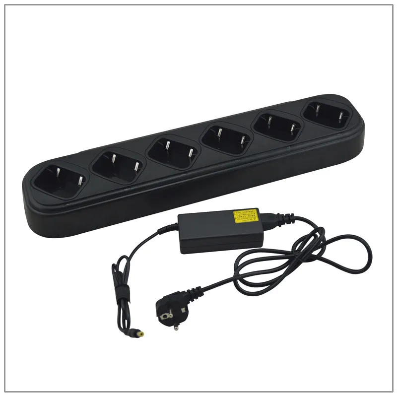 Six Way Charger Universal Rapid Chargers For TYT Tytera MD-390G MD390 MD-390 Radio