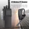 Wireless Walkie Talkie PTT Headphone 600mAh Earpiece Bluetooth for Motorola EP450 GP88 CP88 - Image 4