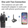 For ICOM Radio Wireless Headphone BT Handsfree Finger PTT for IC-V82 V85 IC-F3000 F3001 F3002 F3003 F3011 F4011 etc - Image 2