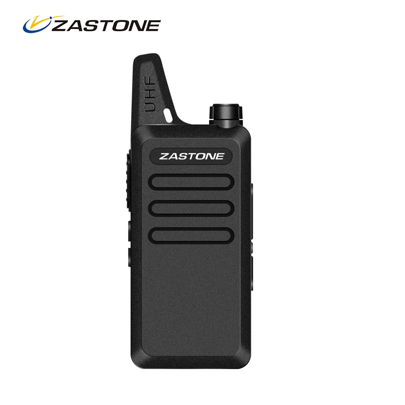 Zastone ZT-X6 Black UHF 400-470 MHz long Range Radio Mini Handheld Transceiver Ham radio hf transceiver handheld walkie talkie