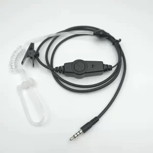 For Zello app Headset 3.5mm Acoustic Air Tube Headphone For Mobile Phone Earpeice
