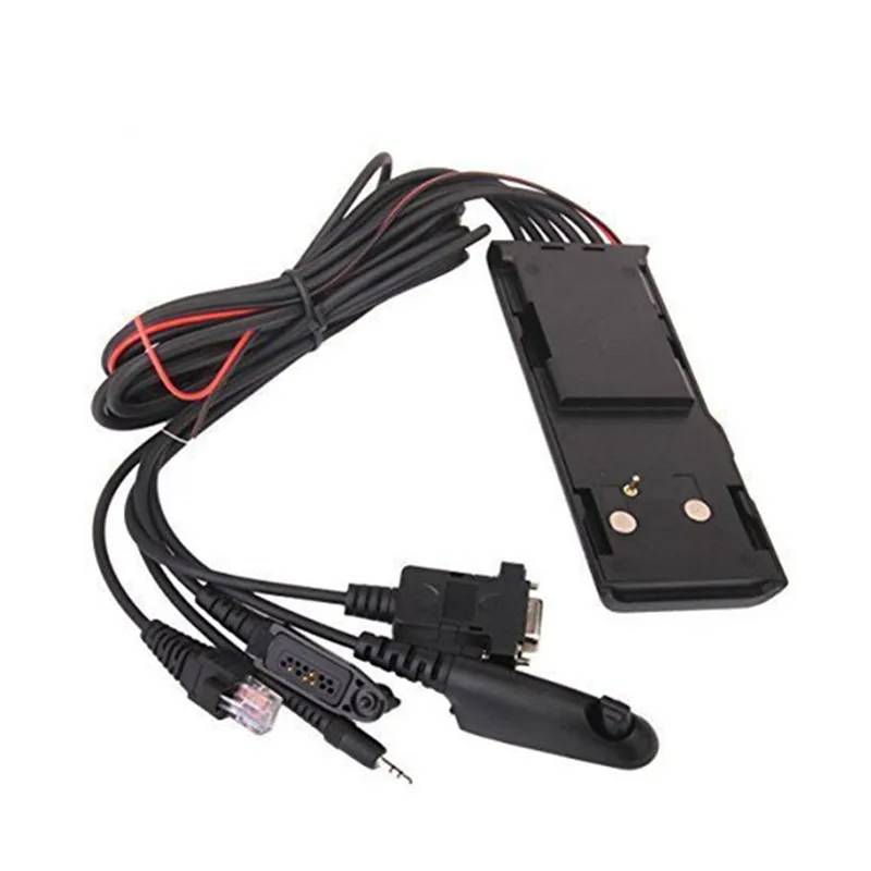 5 in 1 Programming Cable for Motorola GP88 GP300 GP328 GP340 GP328 Plus GP2000 GP3188 CP150 CB Two Way Radio GM300 Mobile Radio