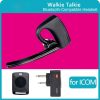 For ICOM Radio Wireless Headphone BT Handsfree Finger PTT for IC-V82 V85 IC-F3000 F3001 F3002 F3003 F3011 F4011 etc