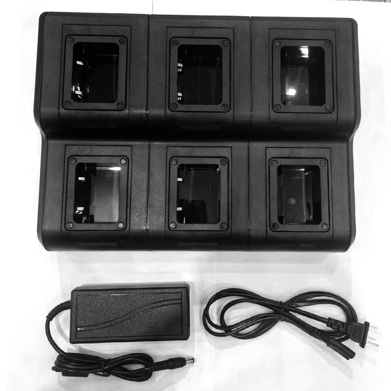 Double Rows Rapid 6 way Charger Multi ways Charger For TYT Tytera MD-390 MD-358 TP39plus Walkie talkie