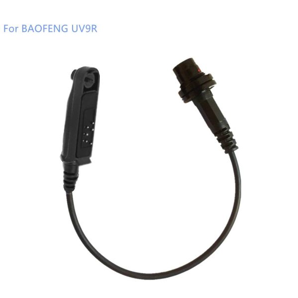 AN/PRC-152/PRC 148 Harris walkie talkie 6 pin plug turn to Baofeng UV9R UV-9R plus UV-XR BF-A58 Radio adapter U-283/U connector - Image 3