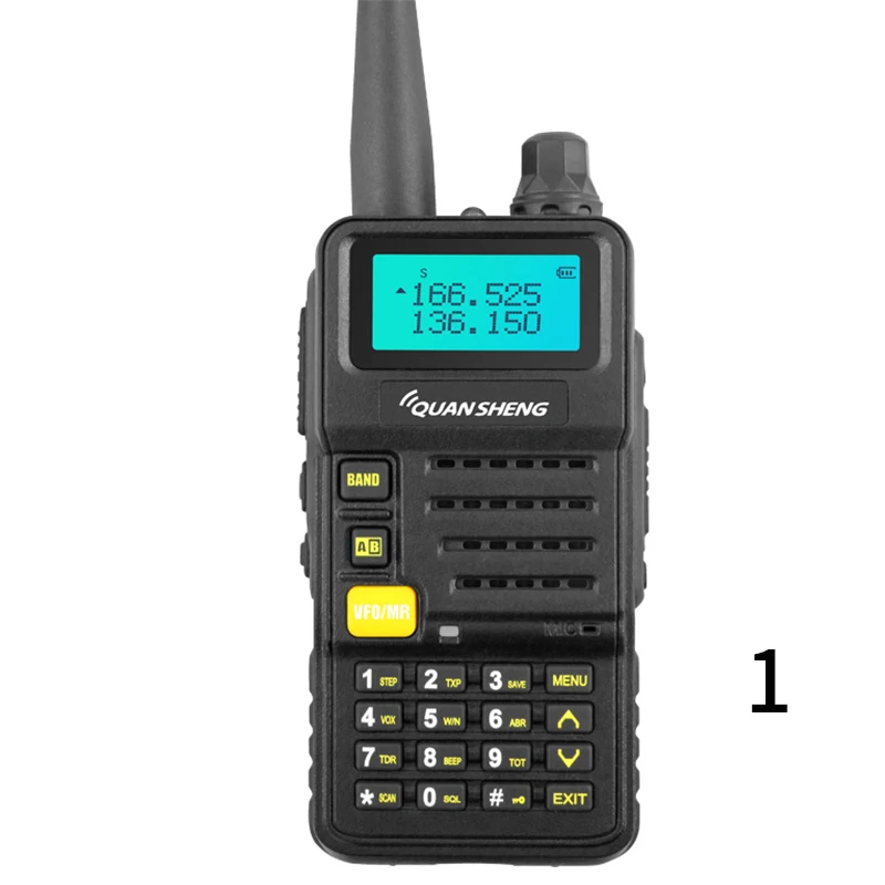 Quansheng UV-R50-2 Dual Frequency 3300mah 7W UHF VHF Portable Two way Radio