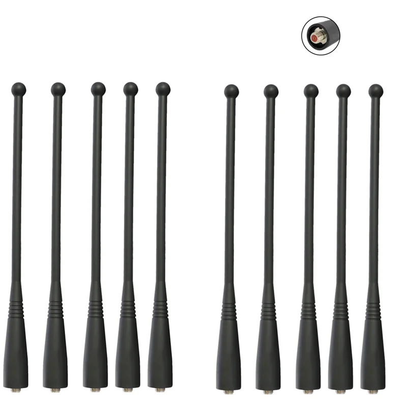 10PCS/Lot 7.0'' Whip UHF Antenna For Motorola HT1000 XTS1500 XTS2500 XTS3000 XTS3500 Radios Communication