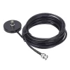 2024 New Ham Radio Antenna Magnetic Bases for Baofeng Two Way Radio BNC Car Sucker Antenna BNC Sucker with 5m - Image 2